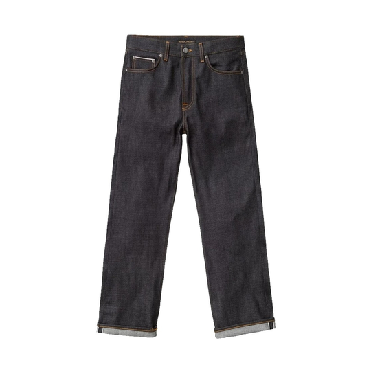 Nudie Jeans - Straight - Blå - Herr - Storlek: W36