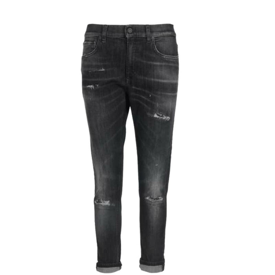 Dondup - Skinny Jeans - Grå - Dam - Storlek: W31,W29,W26,W27,W30,W28