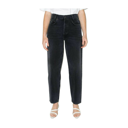Agolde - Boyfriend Jeans - Grå - Dam - Storlek: W26,W25