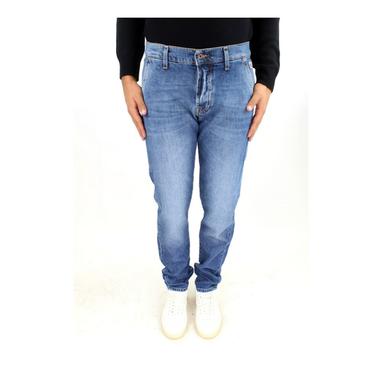 Roy Roger's - Skinny Jeans - Blå - Herr - Storlek: W40,W30,W35,W32,W33,W34,W36,W38,W31