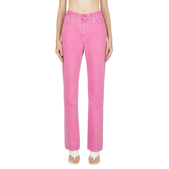 Jacquemus - Boyfriend Jeans - Rosa - Dam - Storlek: W28,W24,W29