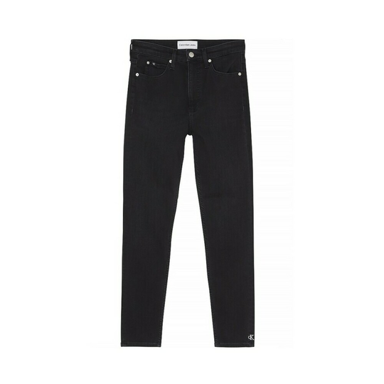 Calvin Klein Jeans - Straight - Svart - Dam - Storlek: W29,W27,W30,W25,W28,W31,W26