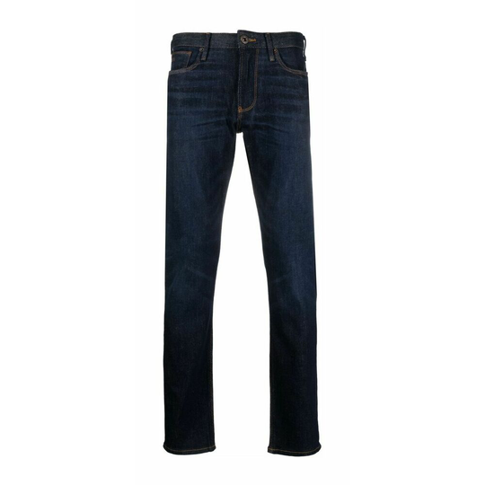 Emporio Armani - Jeans - Blå - Herr - Storlek: W33,W34,W38