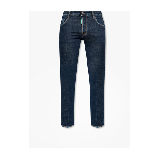 Dsquared2 - Jeans - Blå - Herr - Storlek: 2Xl,Xl,M,S,Xs,4Xl,2Xs,3Xl