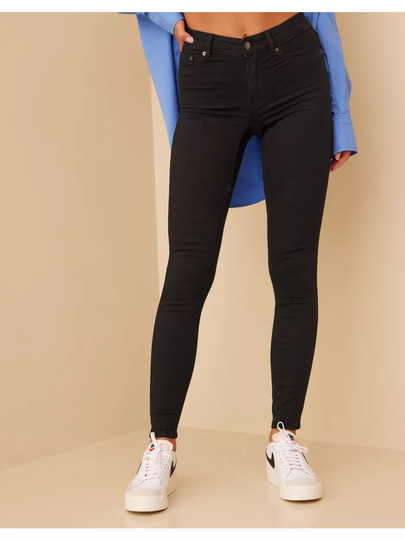 Gina Tricot Molly low waist jeans Skinny jeans Black