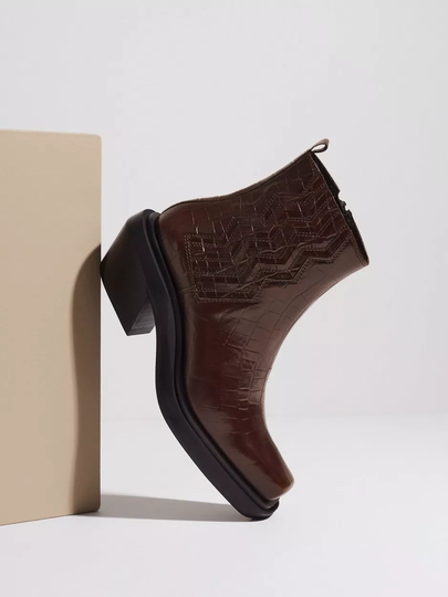 Gestuz - Cowboy boots - Coffee - CamilleGZ boots - Boots & Kängor