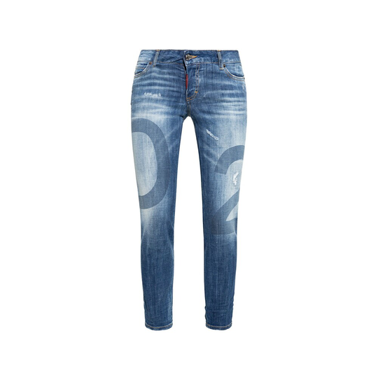 Dsquared2 - Skinny Jeans - Blå - Dam - Storlek: M,S,Xs,3Xs,2Xs