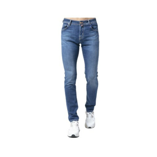 Jacob Cohën - Skinny Jeans - Blå - Herr - Storlek: W35,W36,W30,W32,W31,W34