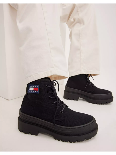 Tommy Jeans Tommy Jeans Foxing Boot Boots & Kängor Black