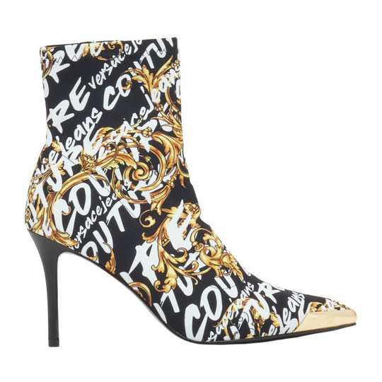 Versace Jeans Couture - Boots - Svart - Dam - Storlek: 41 Eu,35 Eu,40 Eu,38 Eu,37 Eu,36 Eu,39 EU