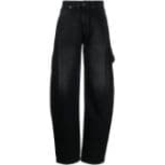 Darkpark - Boyfriend Jeans - Svart - Dam - Storlek: W27,W25,W26