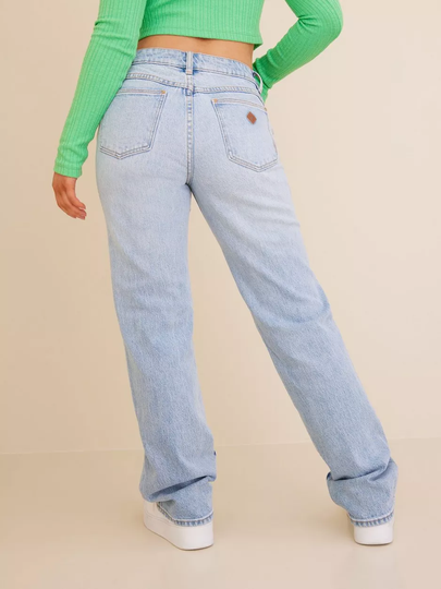 Abrand Jeans - Straight jeans - Denim - A '99 Low Straight Riley - Jeans