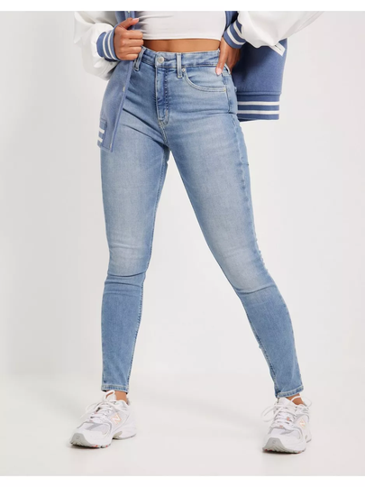 Calvin Klein Jeans High Rise Super Skinny Ankle Skinny jeans Blue