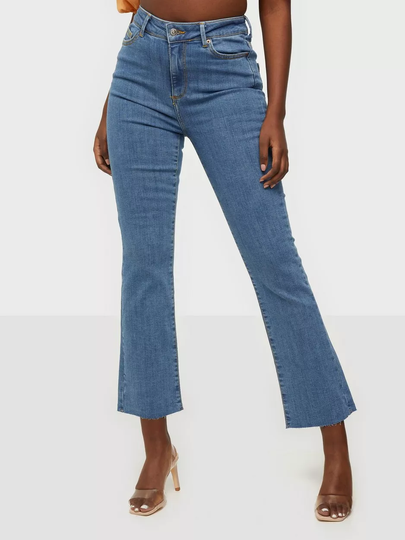 Vero Moda - High waisted jeans - Light Blue Denim - Vmstella Hr Kick Flare Jeans BA3204 - Jeans