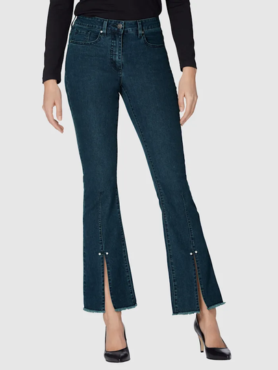 Jeans med slits i nederkant AMY VERMONT Blue stone