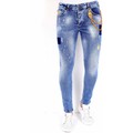 Stuprörsjeans Local Fanatic Jeans Stretch Bla