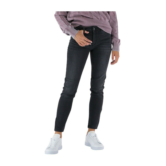 Fracomina - Skinny Jeans - Svart - Dam - Storlek: W30