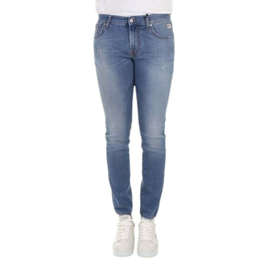 Roy Roger's - Skinny Jeans - Blå - Dam - Storlek: W32,W29