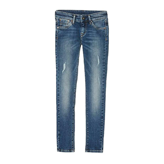 Pepe Jeans - Jeans - Blå - Flicka - Storlek: 176 Cm,98 CM