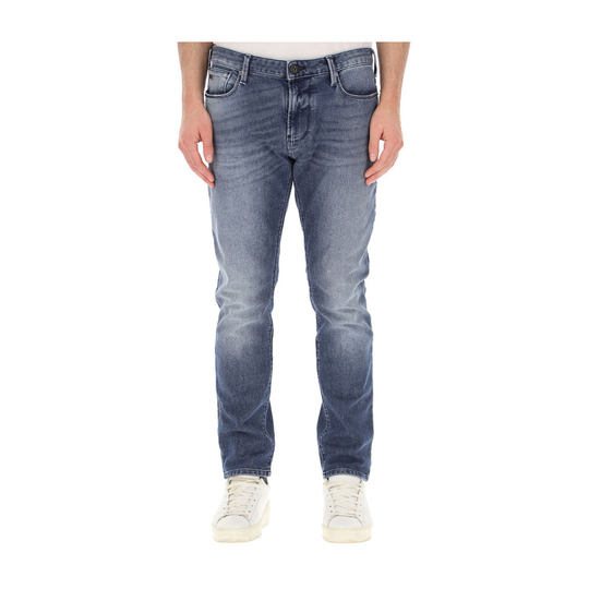 Emporio Armani - Jeans - Blå - Herr - Storlek: W32,W29,W33,W34,W31