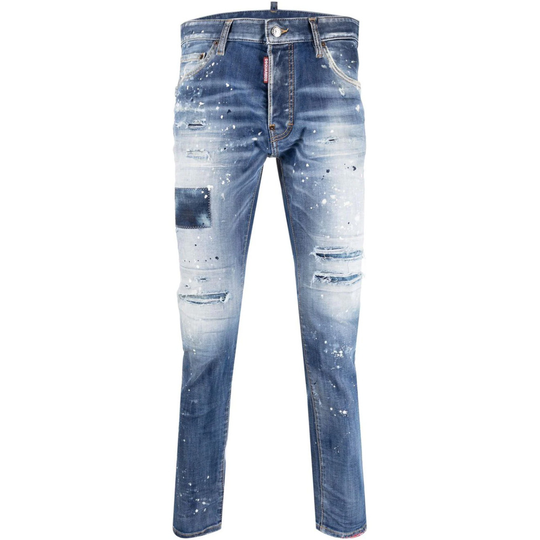 Dsquared2 - Jeans - Blå - Herr - Storlek: 2Xl,Xl,L,M,S,2Xs