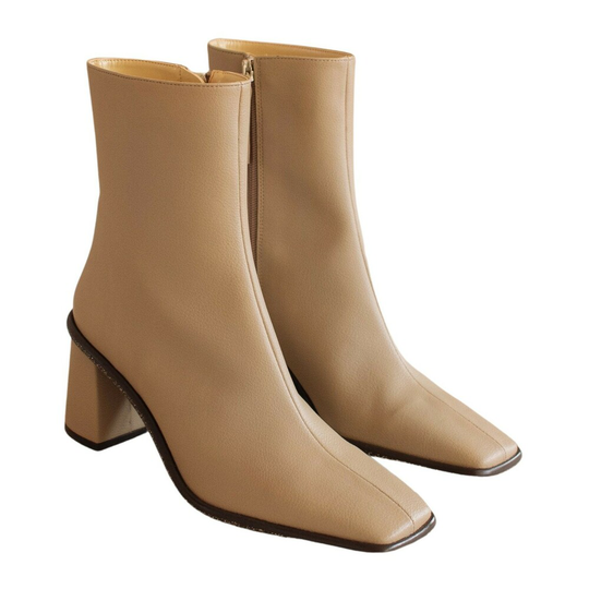 Alohas - Högklackat - Beige - Dam - Storlek: 38 Eu,42 Eu,36 Eu,35 Eu,40 Eu,37 EU