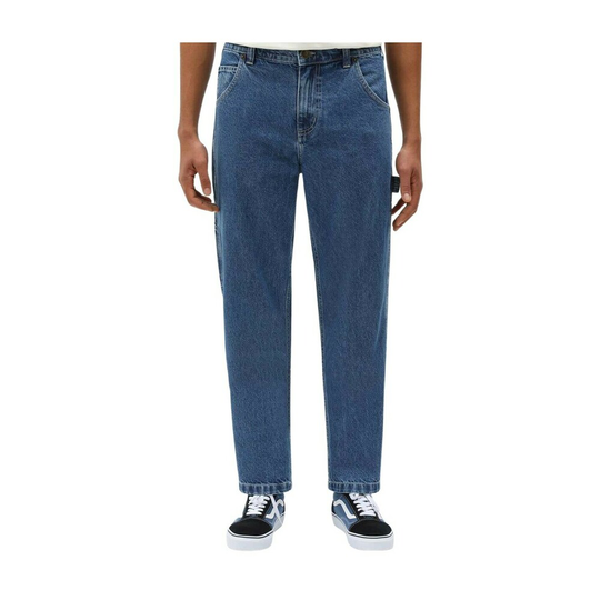 Dickies - Baggy Jeans - Blå - Herr - Storlek: W32