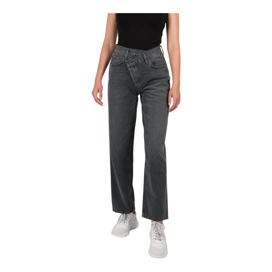 Agolde - Skinny Jeans - Grå - Dam - Storlek: W28
