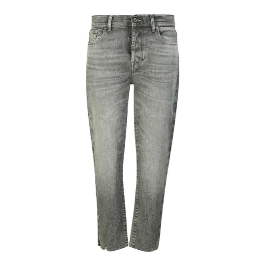 7 For All Mankind - Skinny Jeans - Grå - Dam - Storlek: W27,W25,W28,W26