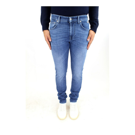 Roy Roger's - Skinny Jeans - Blå - Herr - Storlek: W36,W30,W32,W35,W42,W31,W34,W33,W38,W29