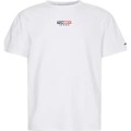 T-shirts med korta ärmar Tommy Jeans CAMISETA BLANCA HOMBRE DM0DM13821