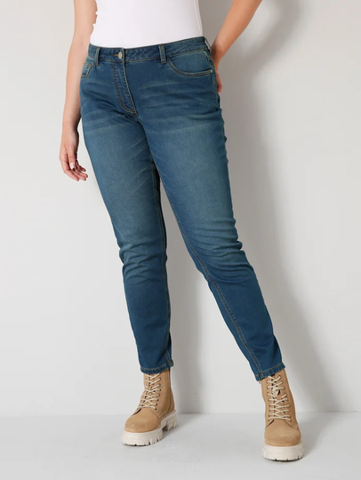 Jeans med värmande effekt Janet & Joyce Blue bleached