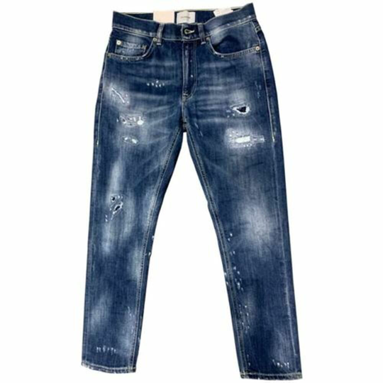 Dondup - Skinny Jeans - Blå - Dam - Storlek: W25