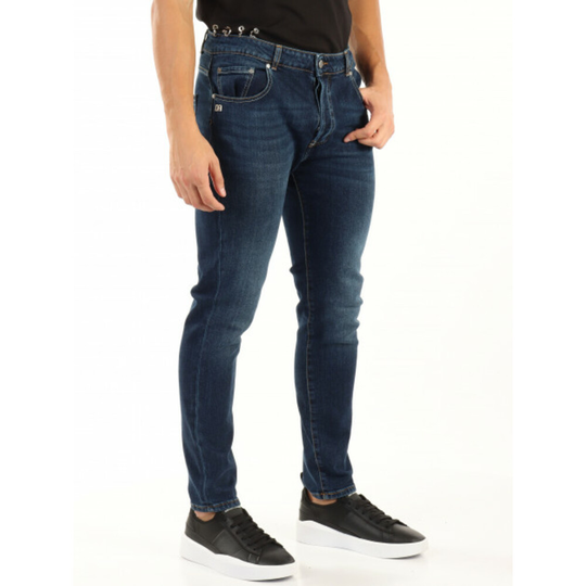 Daniele Alessandrini - Jeans - Blå - Herr - Storlek: W34,W33,W31