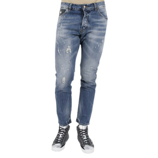 John Richmond - Jeans - Blå - Herr - Storlek: W32,W29,W33,W30