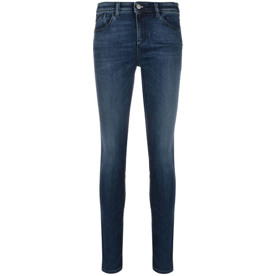 Emporio Armani - Skinny Jeans - Blå - Dam - Storlek: W30,W24,W27,W25,W31,W28,W26,W32,W29