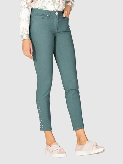 Jeans med nitar med nitar AMY VERMONT Mint