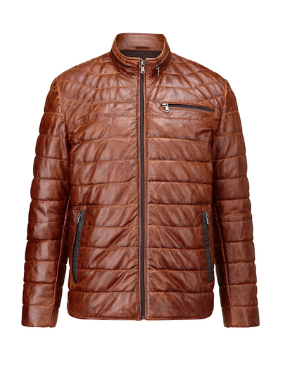 Skinnjacka i trendig, tvättad look BABISTA Orange