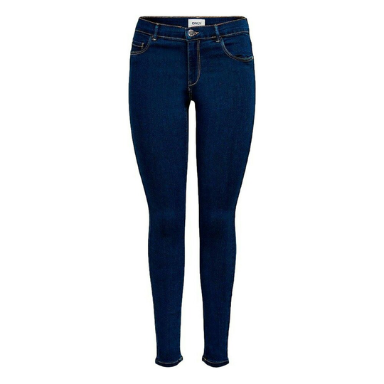 Only - Skinny Jeans - Blå - Dam - Storlek: L L32,Xl L32,L L30,Xs L32,Xs L30