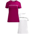 T-shirts med korta ärmar Calvin Klein Jeans 2PAK