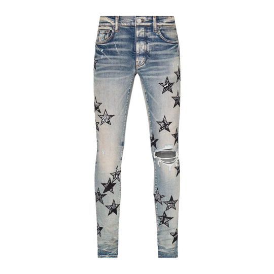 Amiri - Skinny Jeans - Blå - Dam - Storlek: W33