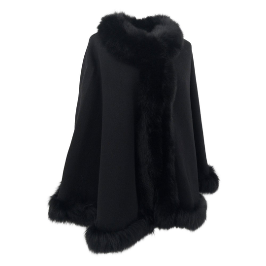 Levinsky - Capes och Ponchos - Svart - Dam - Storlek: ONE Size