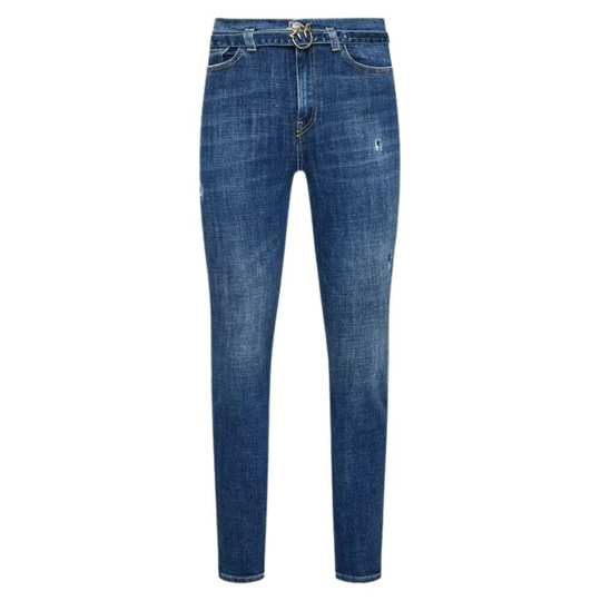 Pinko - Skinny Jeans - Blå - Dam - Storlek: W29,W27,W30