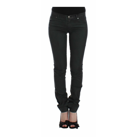 Ermanno Scervino - Skinny Jeans - Grön - Dam - Storlek: W26