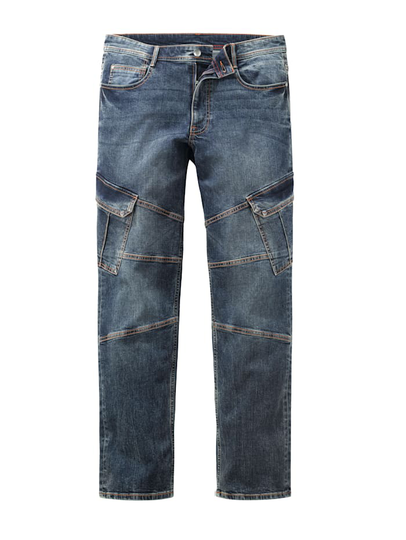 Jeans med flera praktiska fickor BABISTA Blå