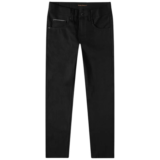 Nudie Jeans - Straight - Svart - Herr - Storlek: W32,W33,W34,W31