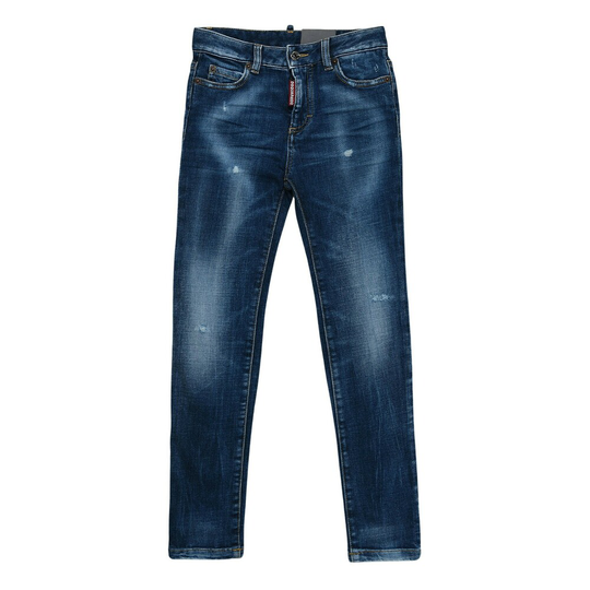 Dsquared2 - Jeans - Blå - Flicka - Storlek: 152 CM