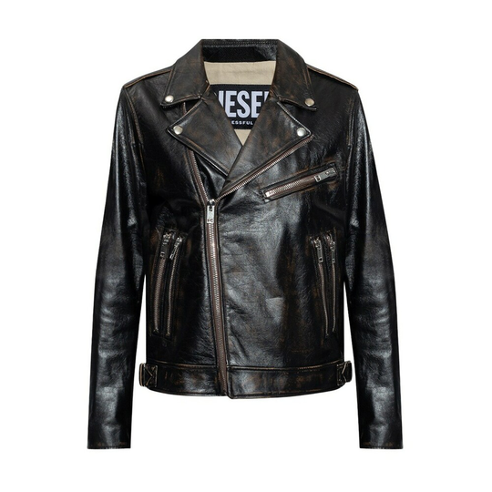 Diesel - Skinnjackor - Svart - Herr - Storlek: Xl,L,M,S