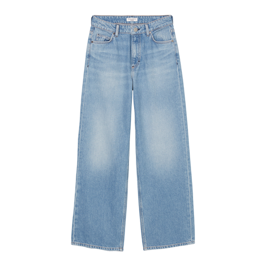 Marc O'Polo - Boyfriend Jeans - Blå - Dam - Storlek: W25 L32,W28 L32,W30 L32,W27 L34,W27 L32,W32 L34,W34 L32,W32 L32,W29 L32,W28 L34,W30 L34,W31 L34,W28 L30,W26 L32,W30 L30,W31 L32,W33 L32