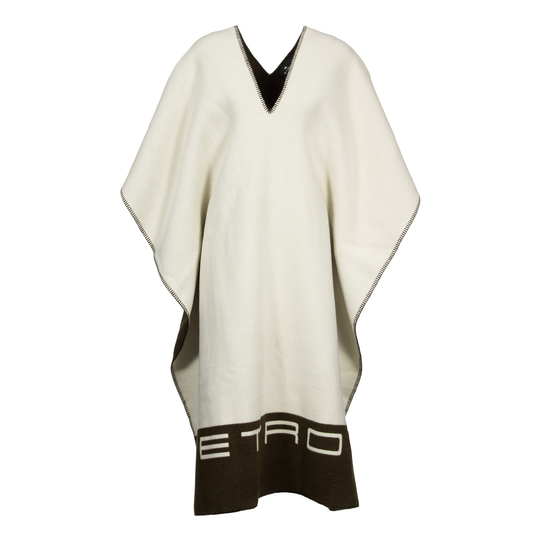 Etro - Capes och Ponchos - Vit - Dam - Storlek: ONE Size